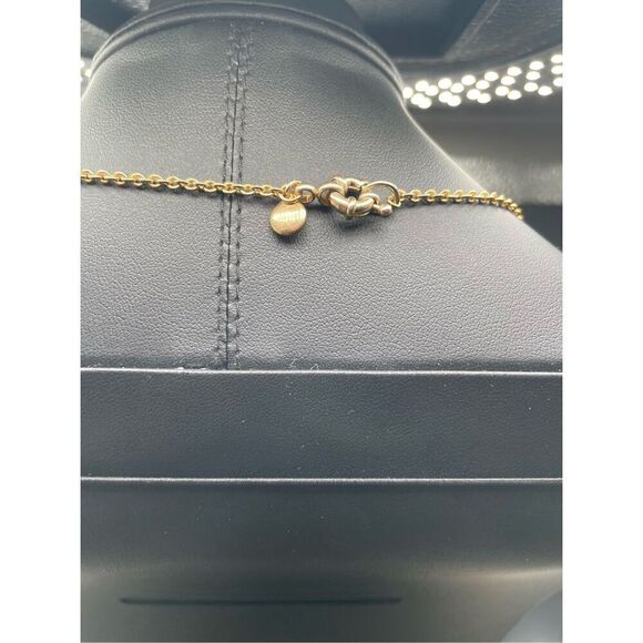 J CREW OPAQUE CLEAR LUCITE BALL LONG CHAIN NECKLACE VINTAGE Everyday Wear - Picture 2 of 6